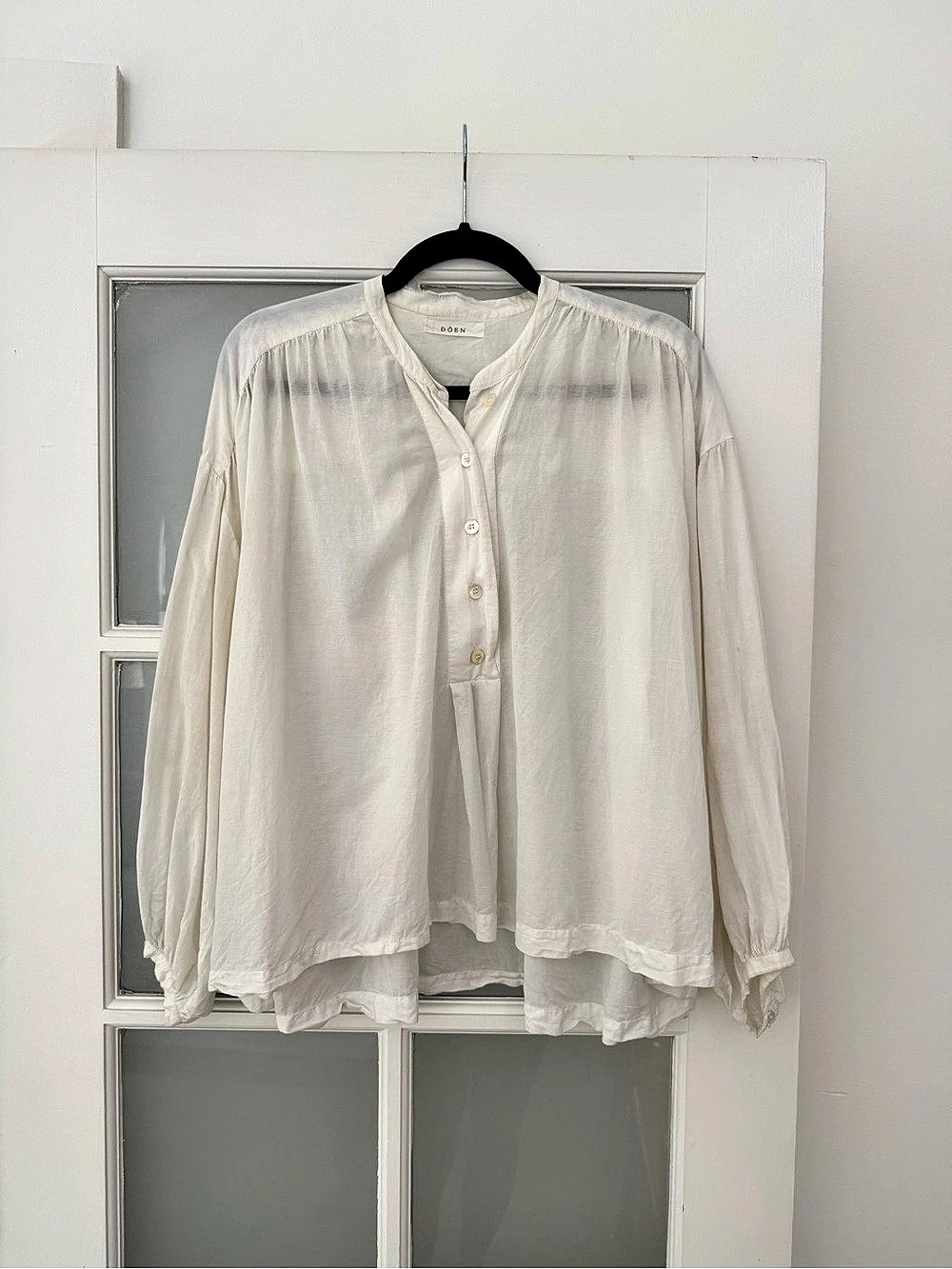 Doen Cotton Blouse in White